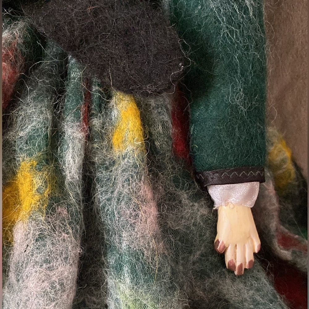 Handmade decorative doll - Picture 7 of 12